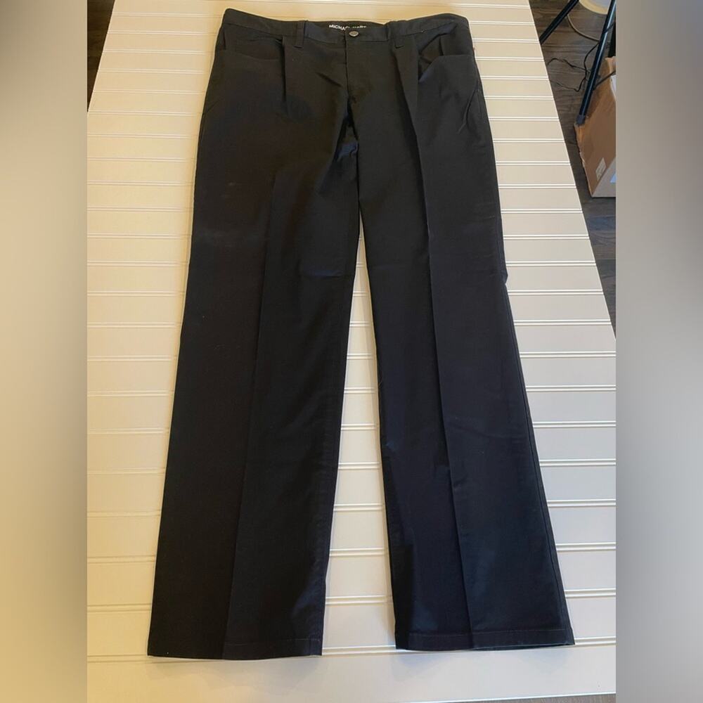 Michael Kors Black Classic fit Chino pant 36x31